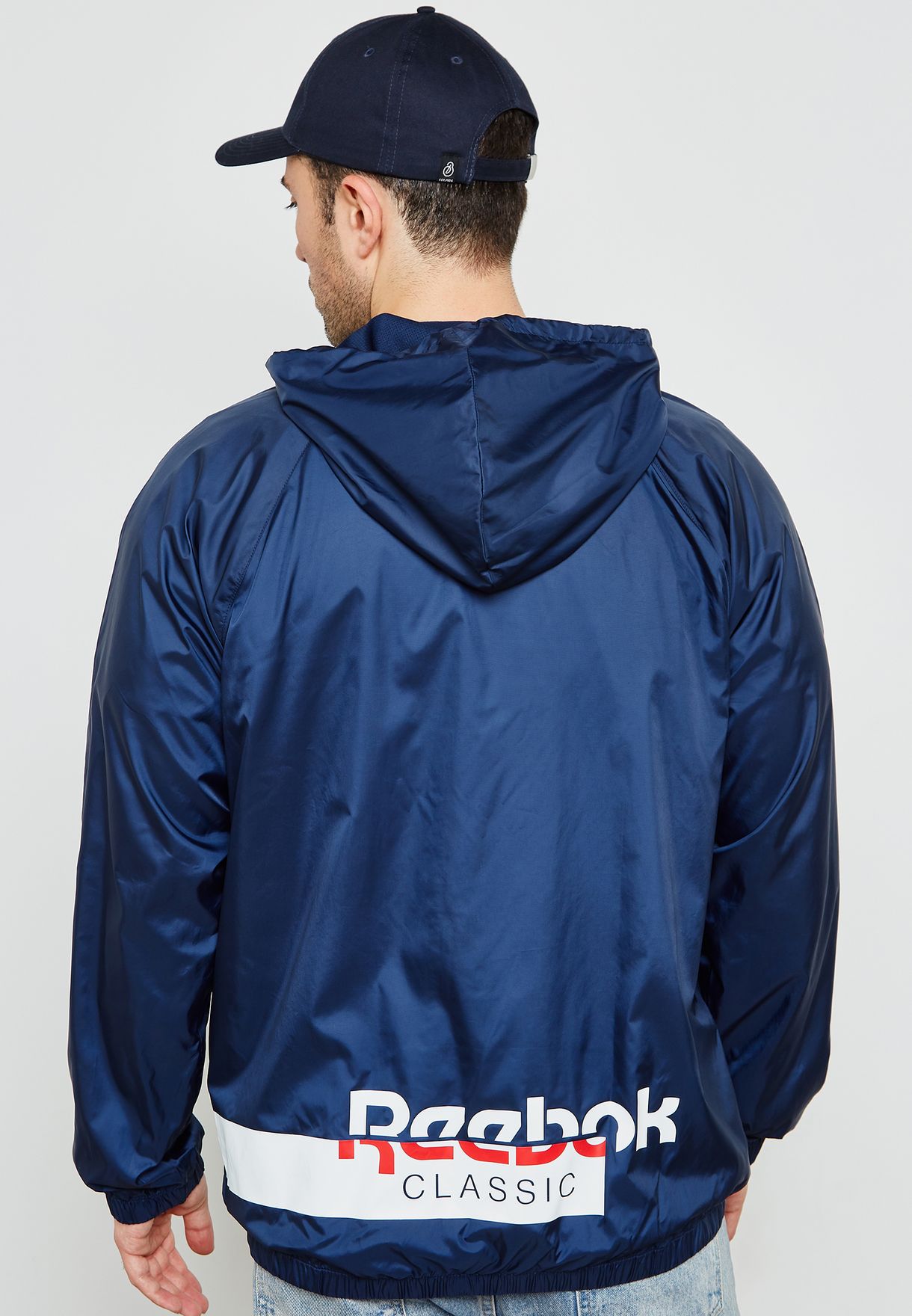 reebok jacket with cap