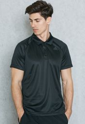 Buy adidas black D2M Polo for Men in 