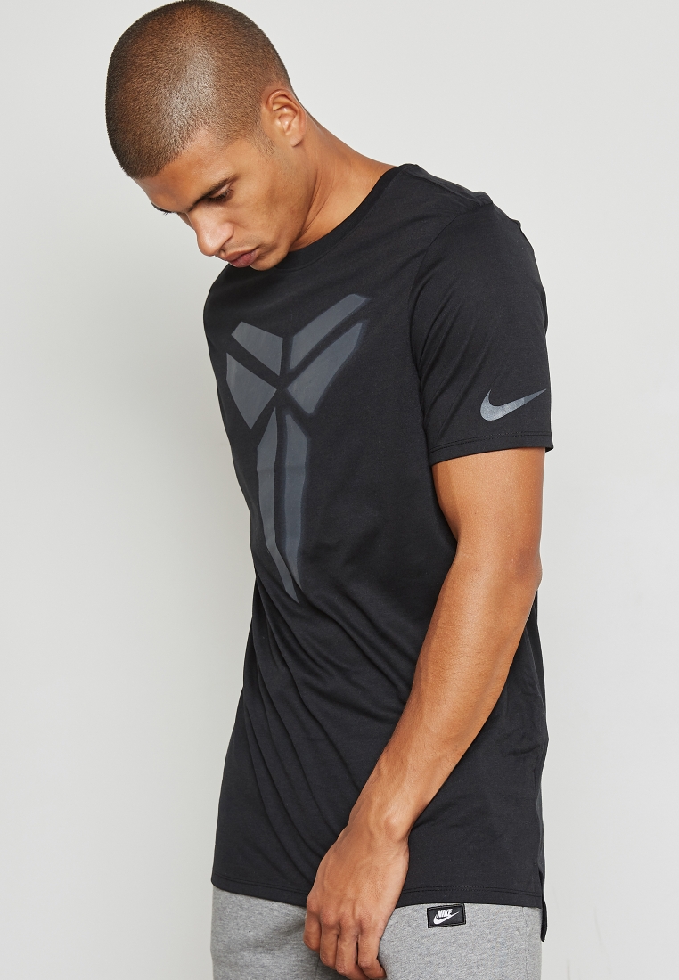 Diagnostiseren bod Druif Buy Nike black Dri-FIT Kobe Sheath T-Shirt for Men in MENA, Worldwide
