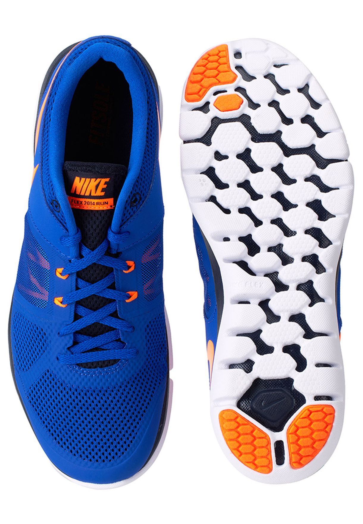 Buy Nike blue Flex 2014 RN MSL for Men 