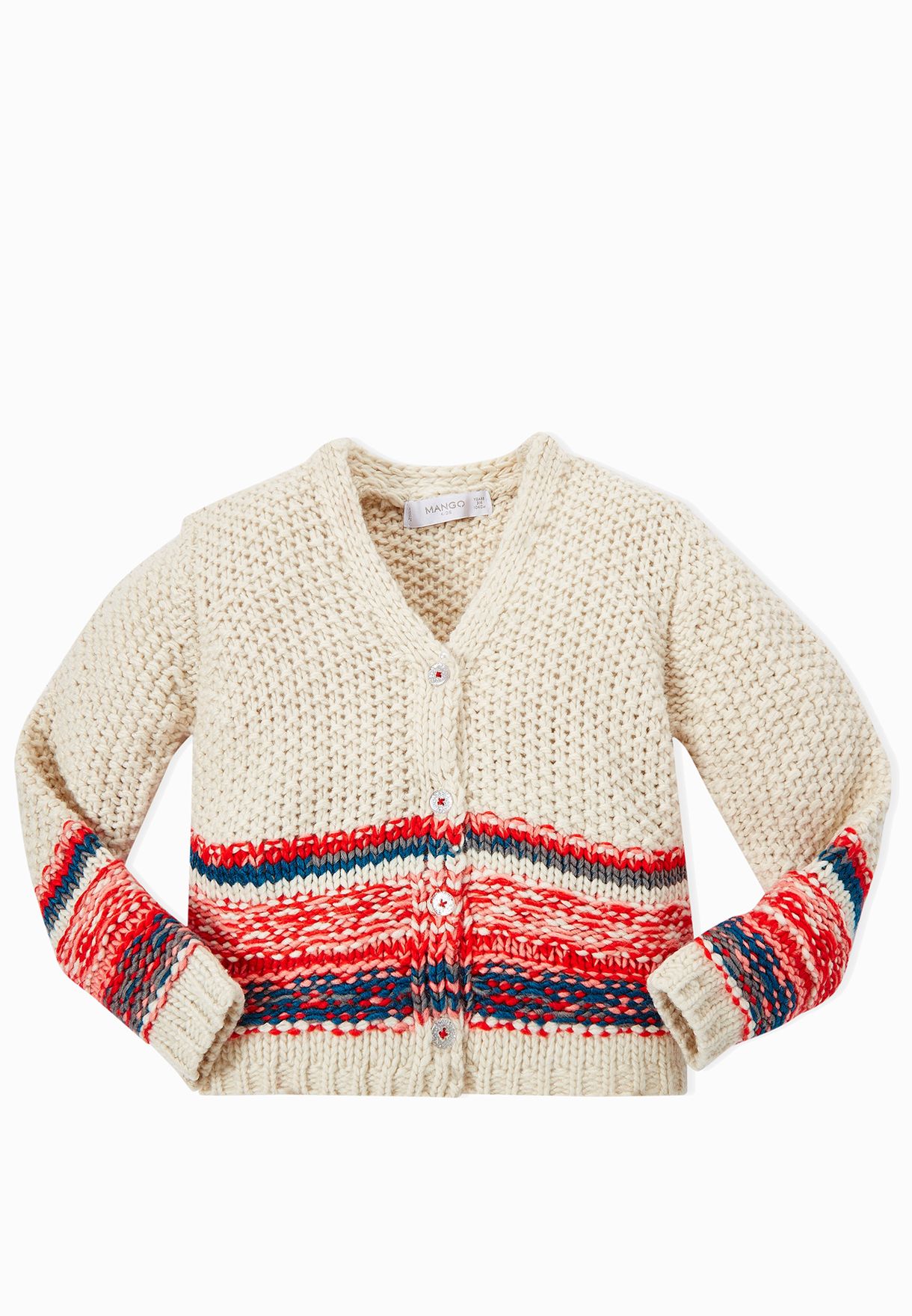 kids chunky cardigan