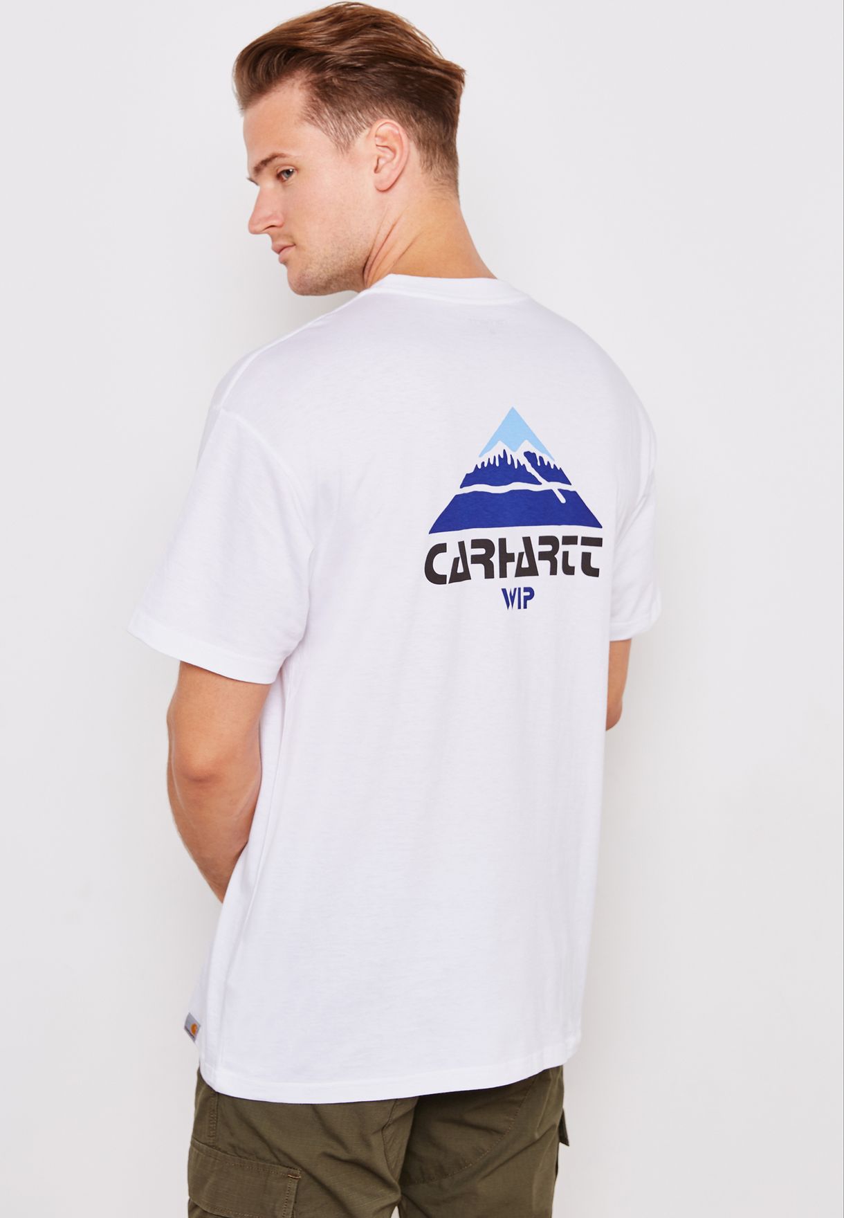 Buy Carhartt WIP white Mountain T-Shirt for Men in MENA, Worldwide