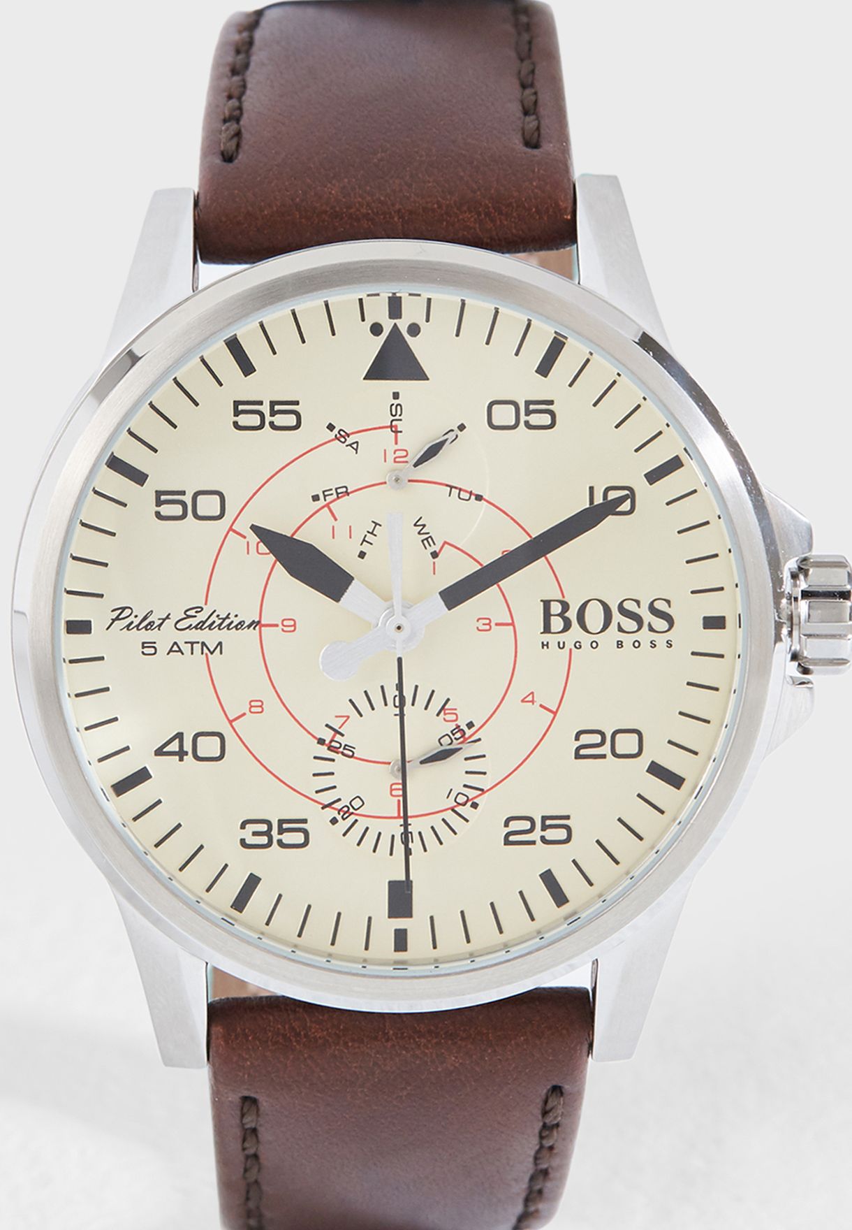 Hugo Boss brown 1513516 Aviator Watch 