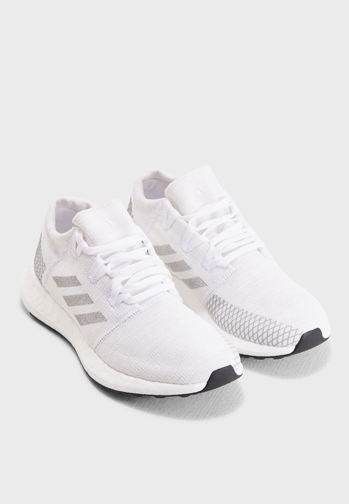 Buy adidas white Pureboost Element for 