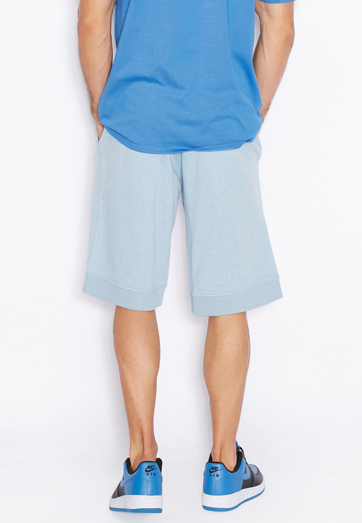 blue jordan shorts