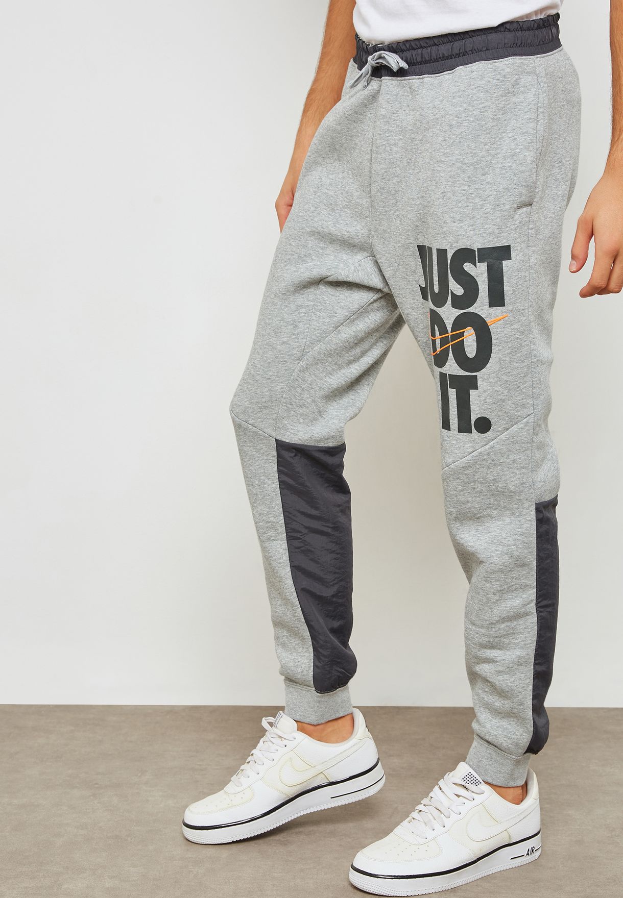 Buy Nike grey Just Do It Sweatpants for 