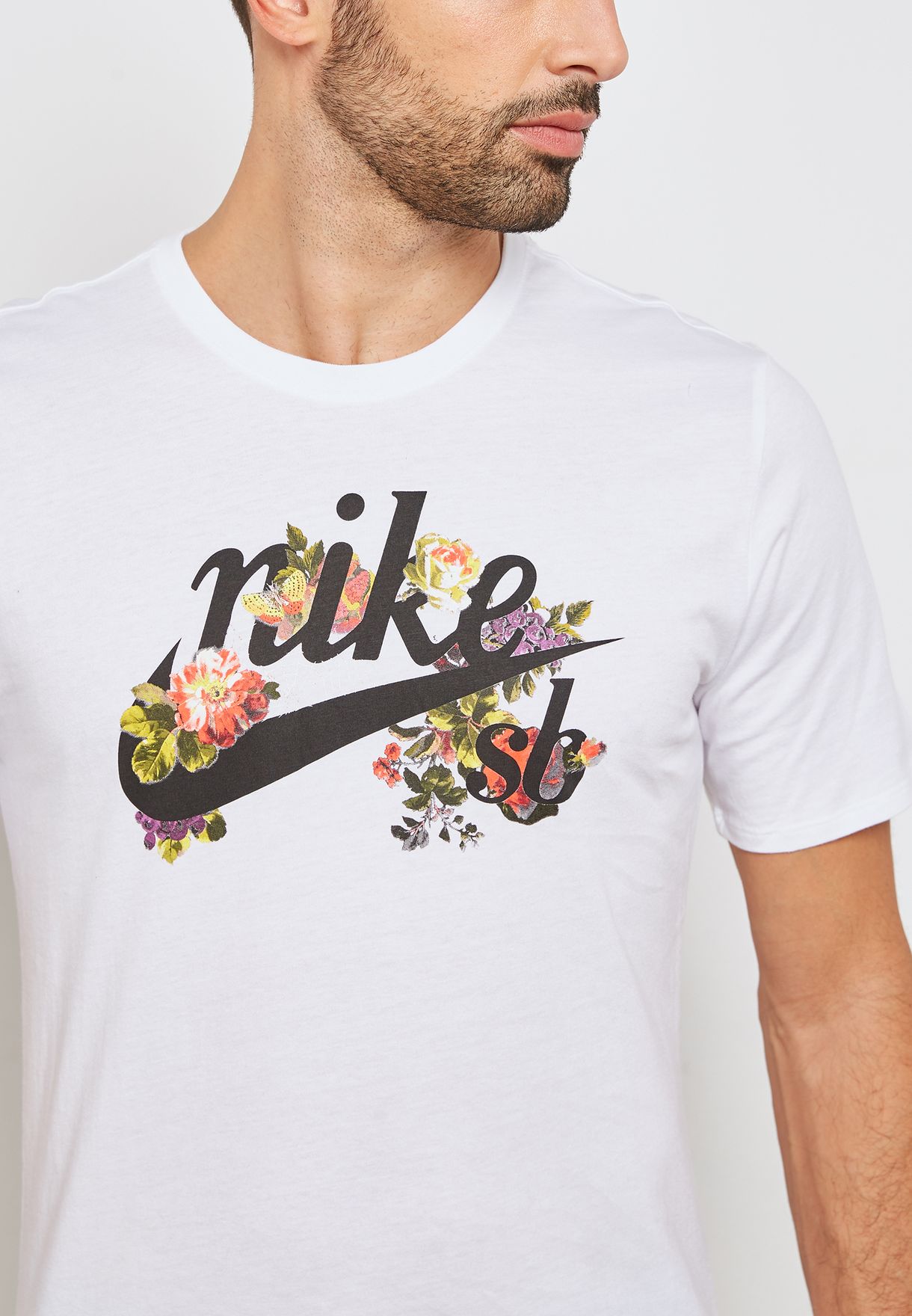 Buy Nike SB Floral Logo T-Shirt for Men in Kuwait city, other cities