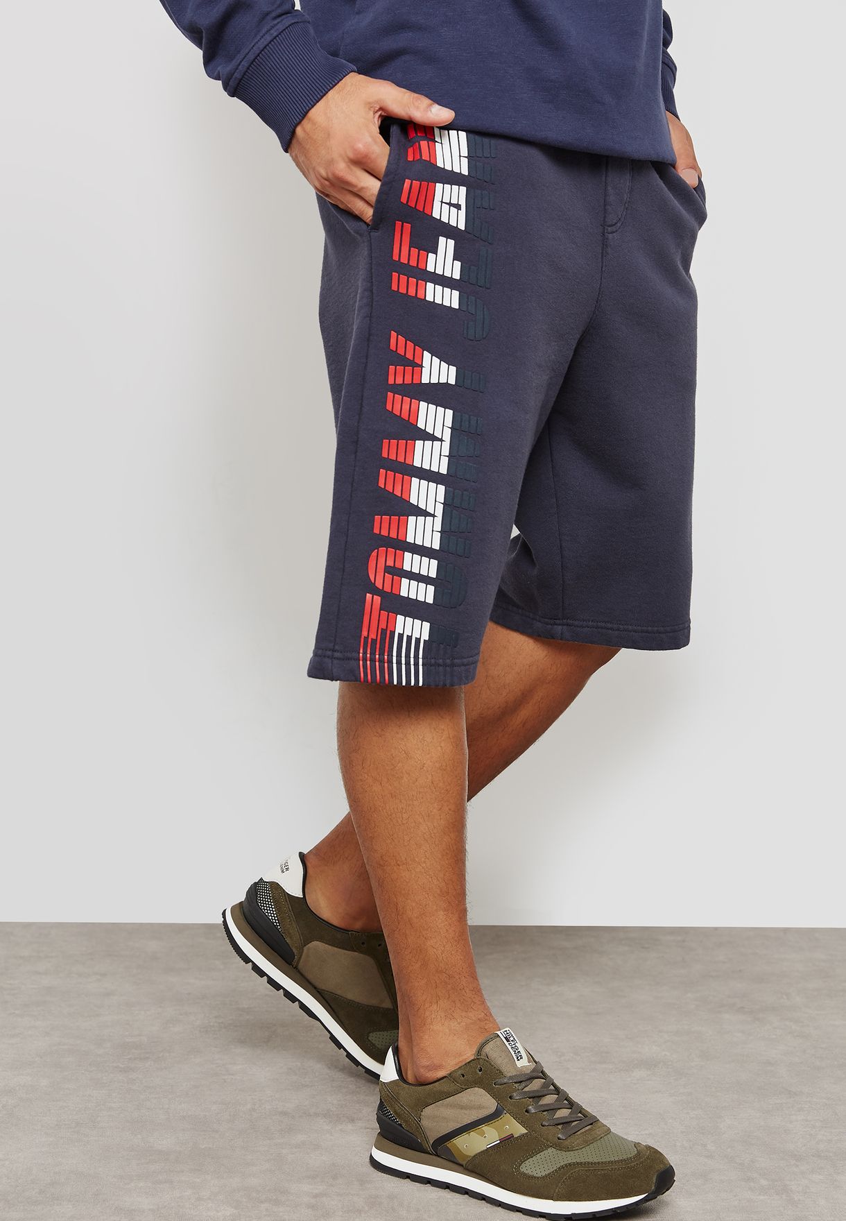 basketball shorts under jeans