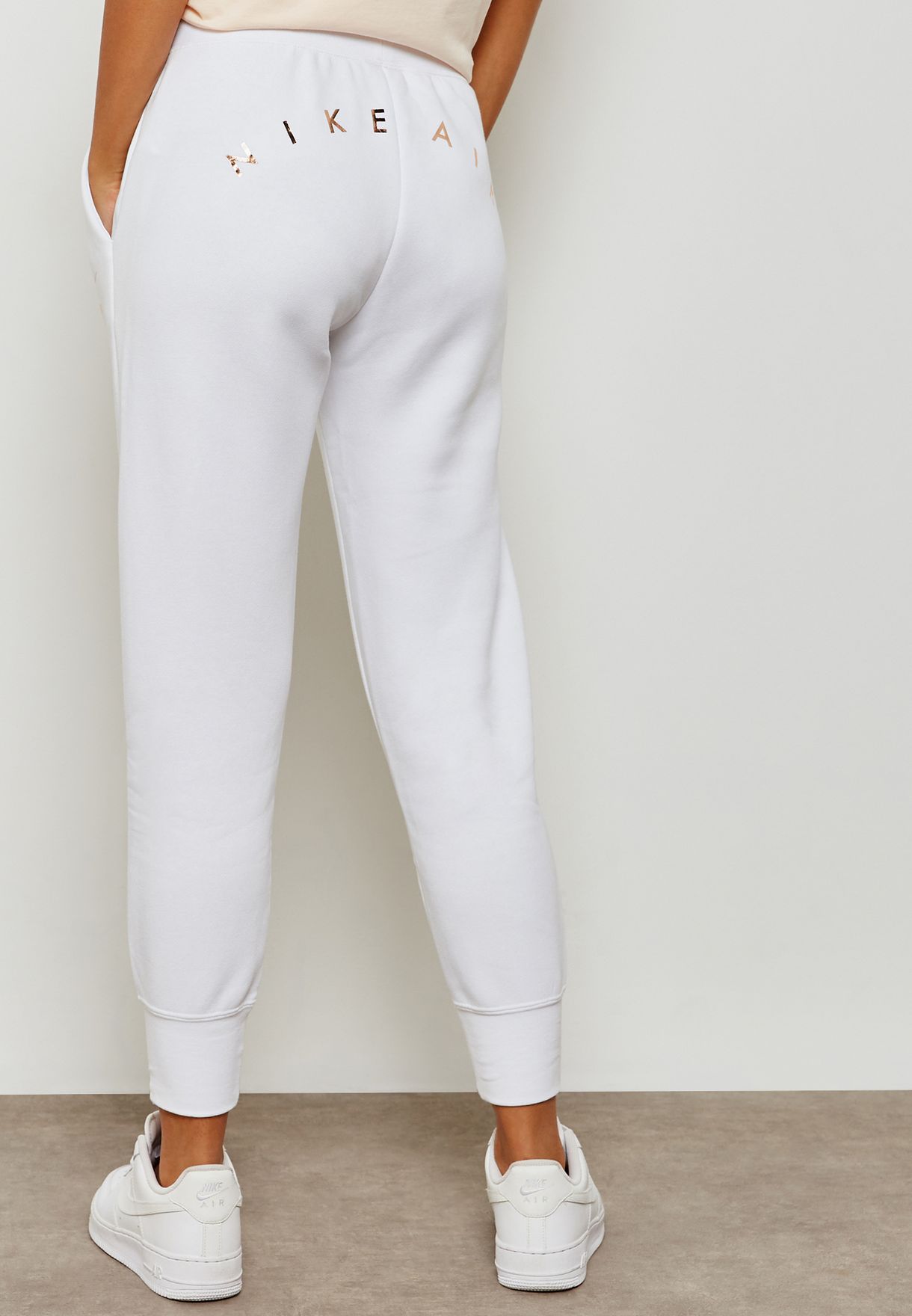 Buy Nike white Rally Air Sweatpants for 