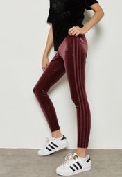 adidas velvet vibes leggings black