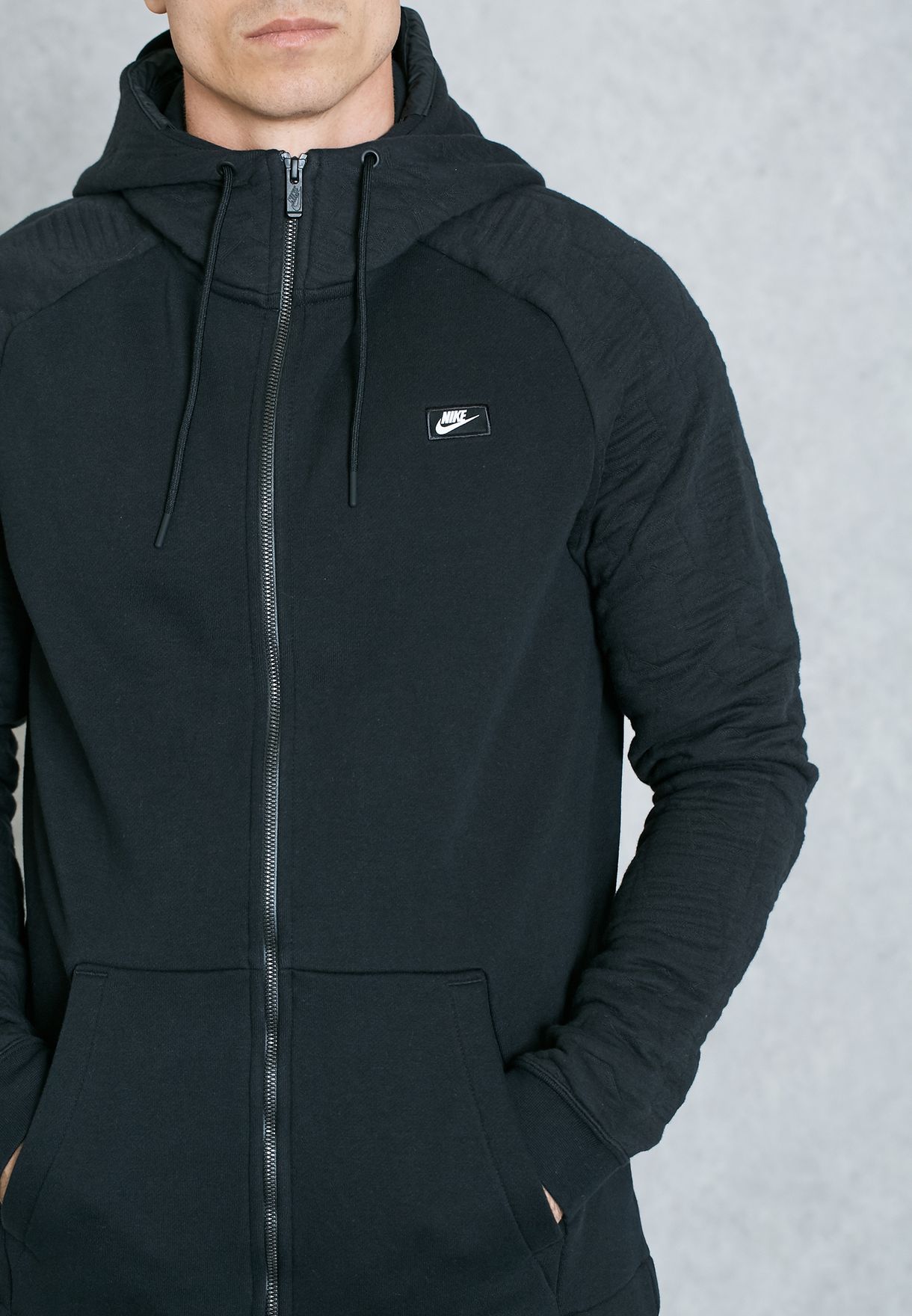 nike modern hoodie black