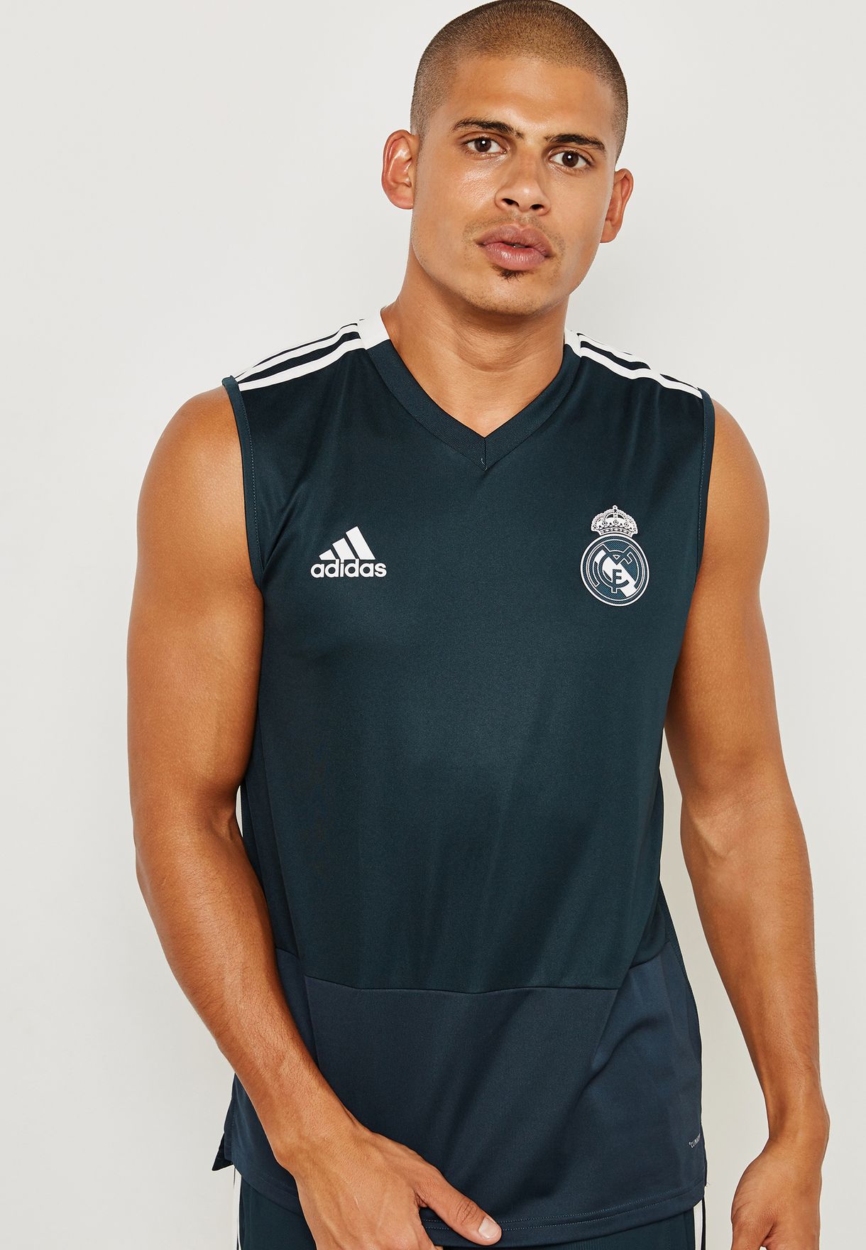 Buy adidas navy Real Madrid Vest for Men in MENA,