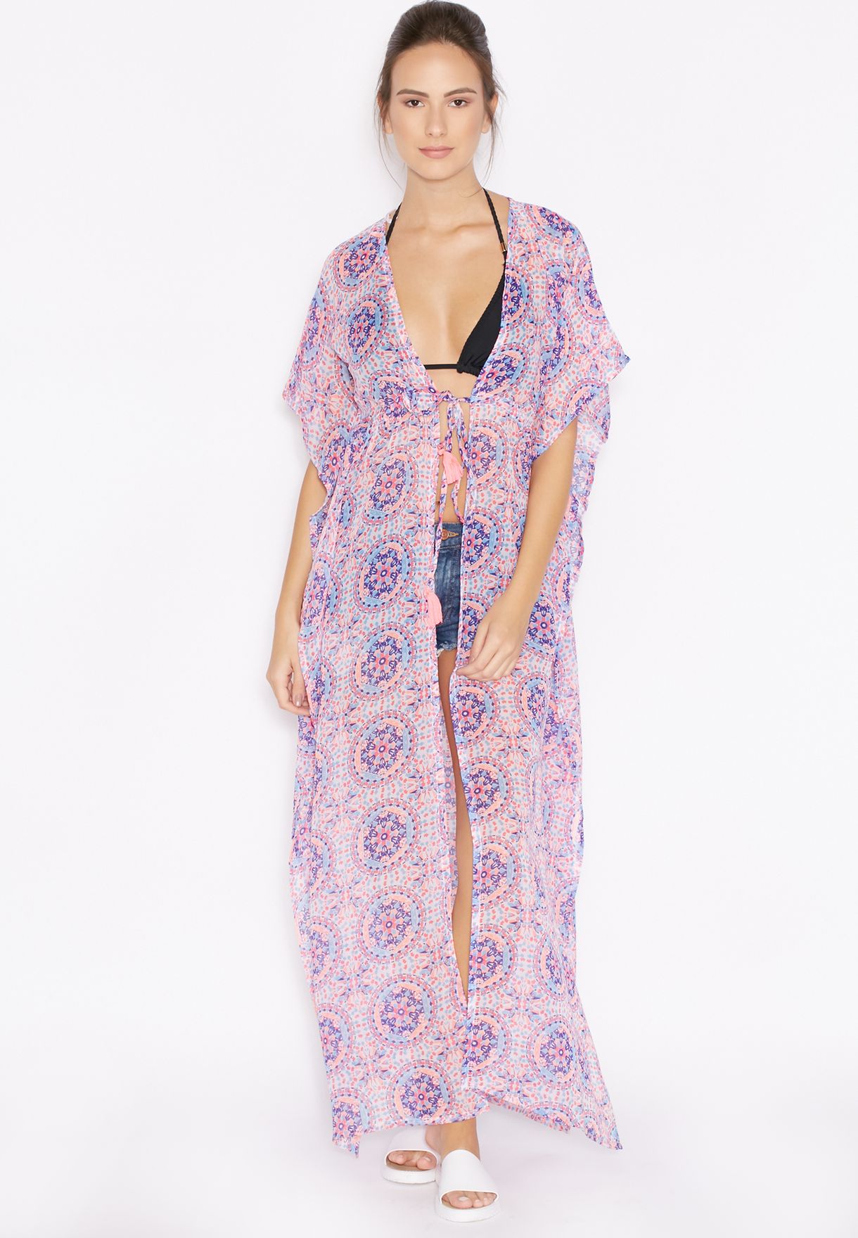 Printed Maxi Kaftan