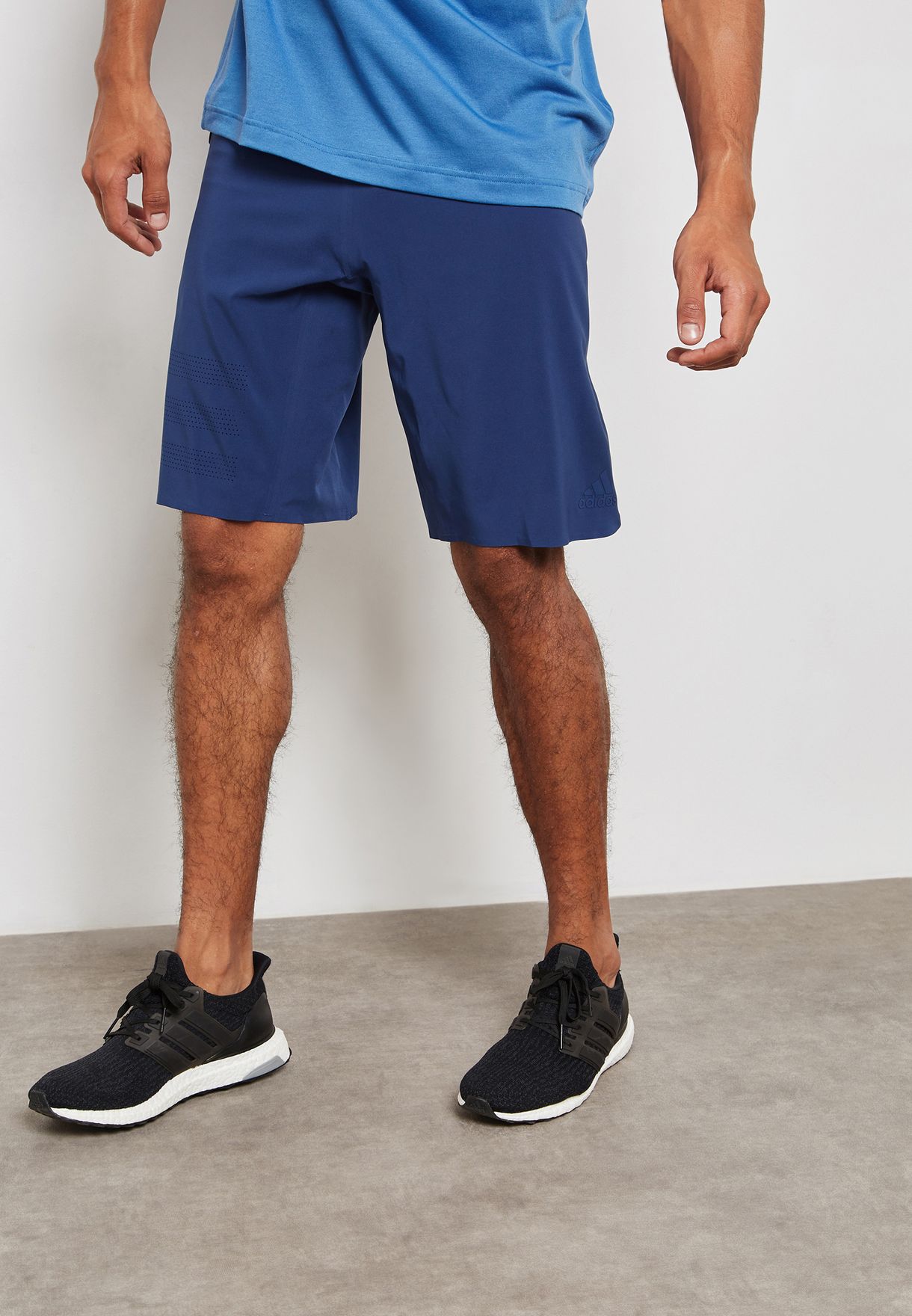 Buy adidas blue 4KRFT Elite Shorts for 