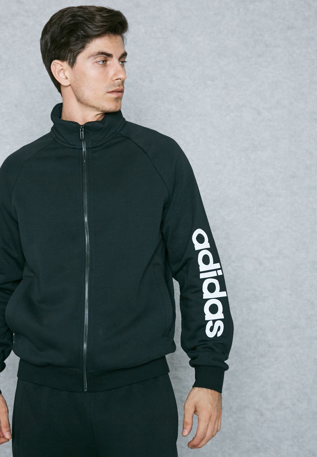 adidas linear track jacket