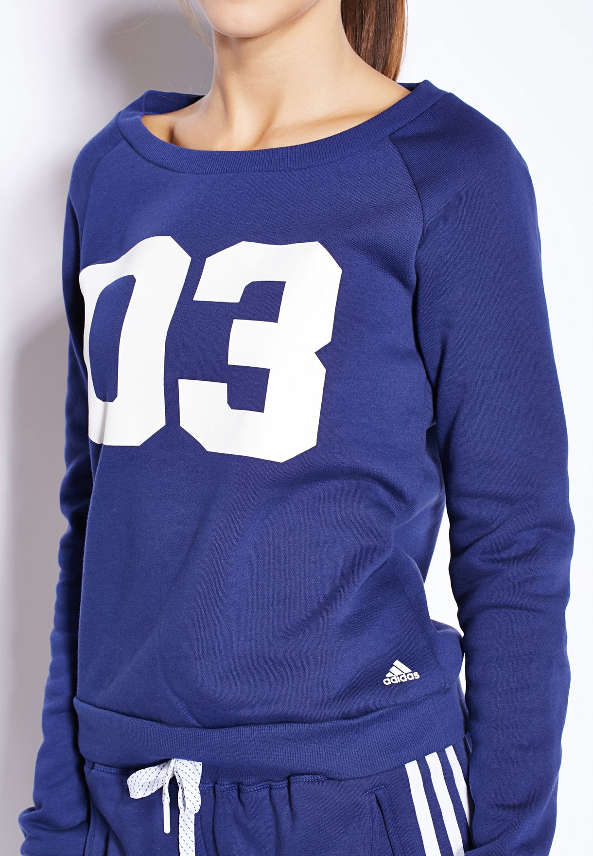 adidas crew sweatshirt set