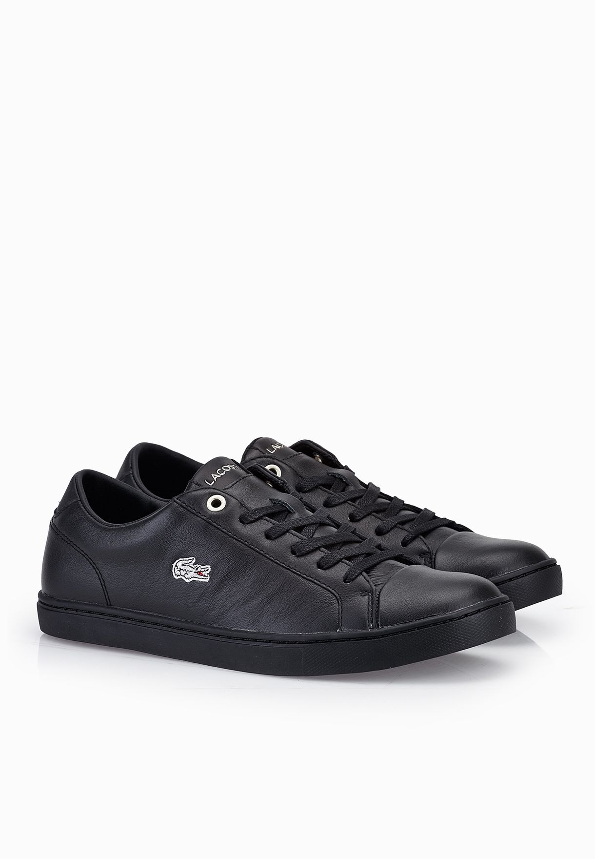 Lacoste black Showcourt RQT Sneakers 