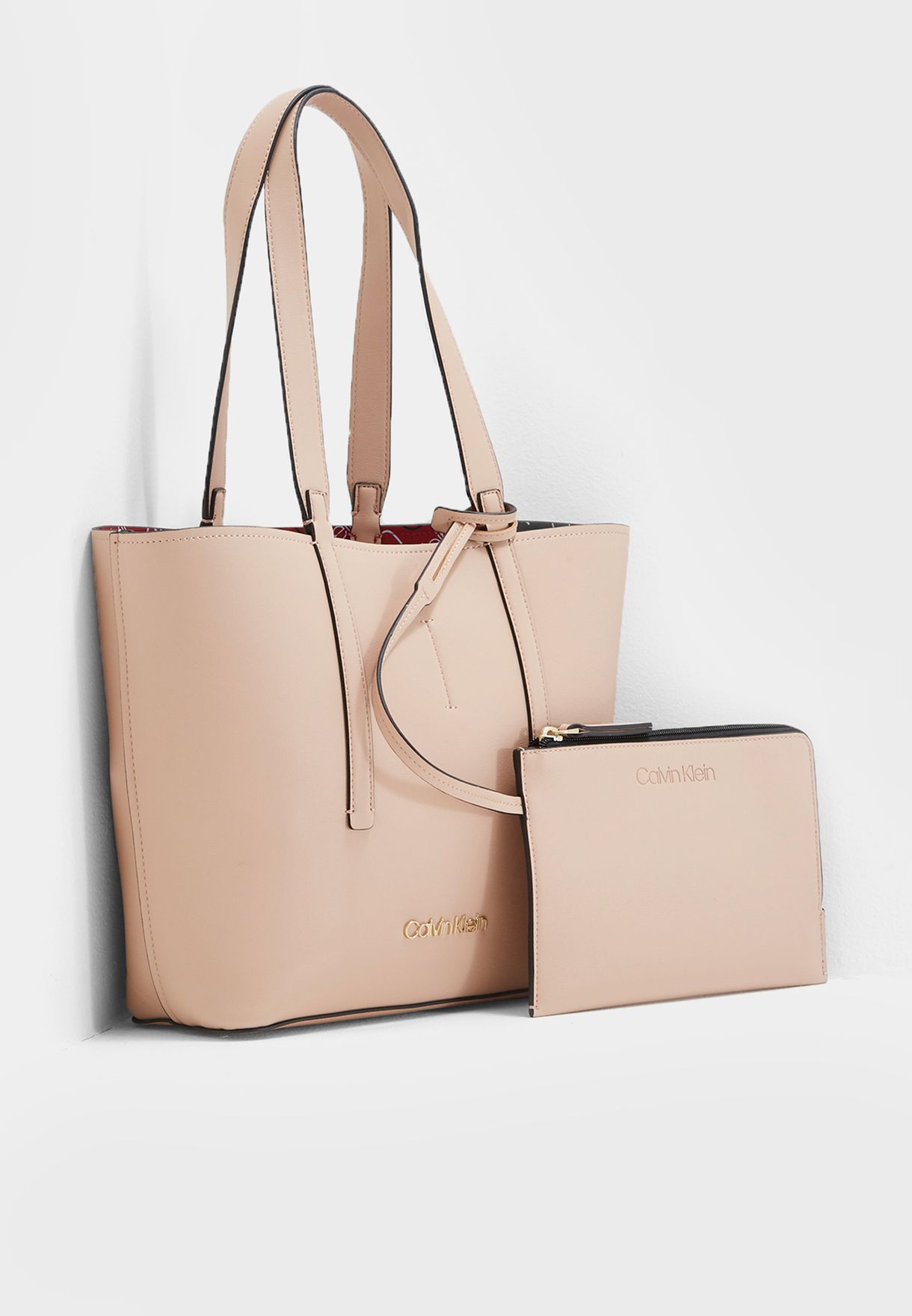 Buy Calvin Klein beige Inside Out Shopper Bag for Women in Riyadh, Jeddah