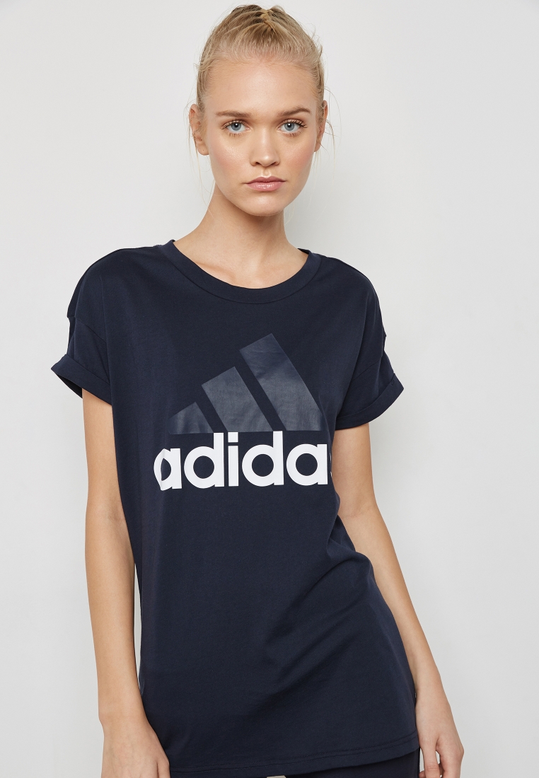 Buy navy Essential Linear T-Shirt for in MENA,