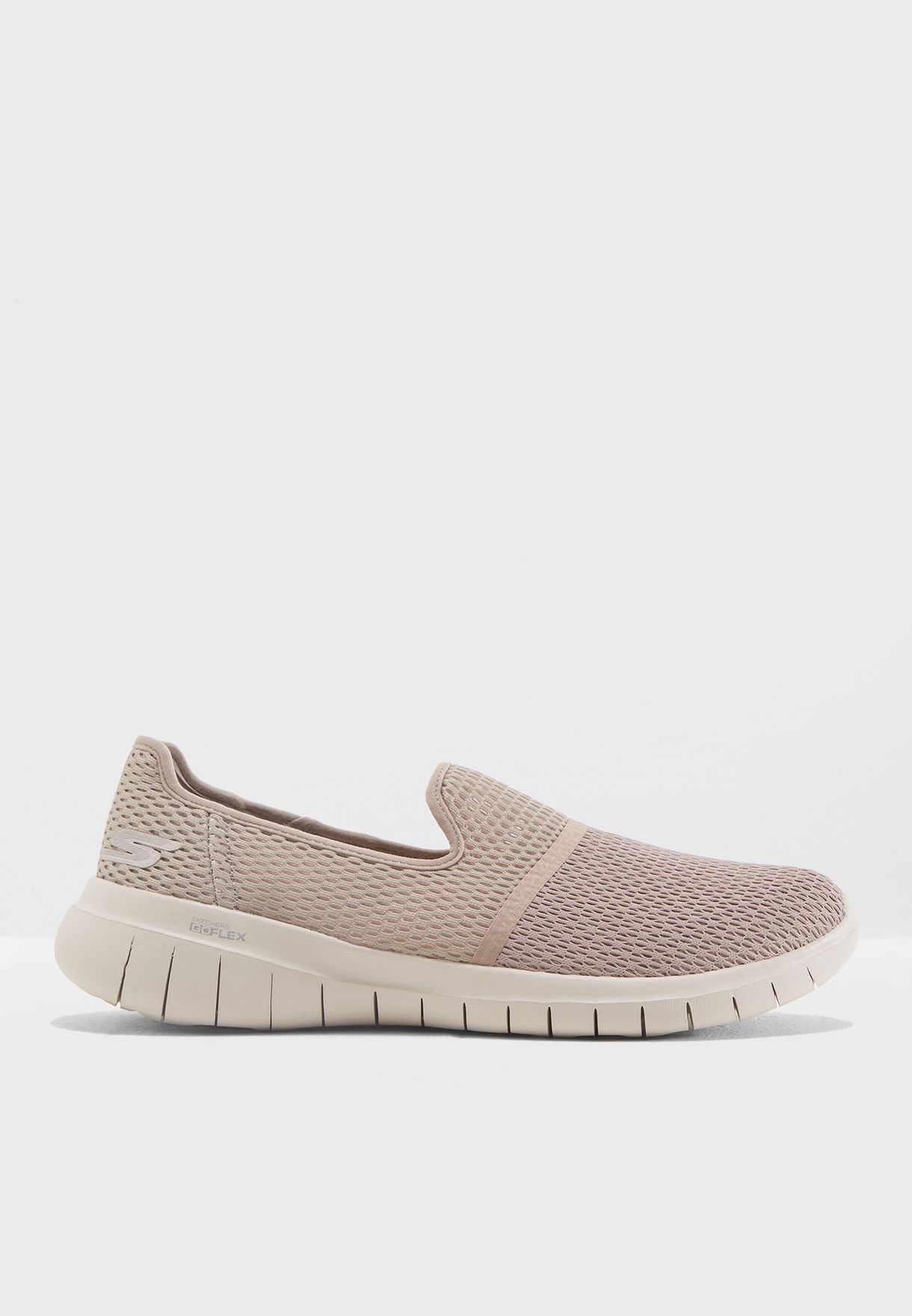 skechers go flex beige