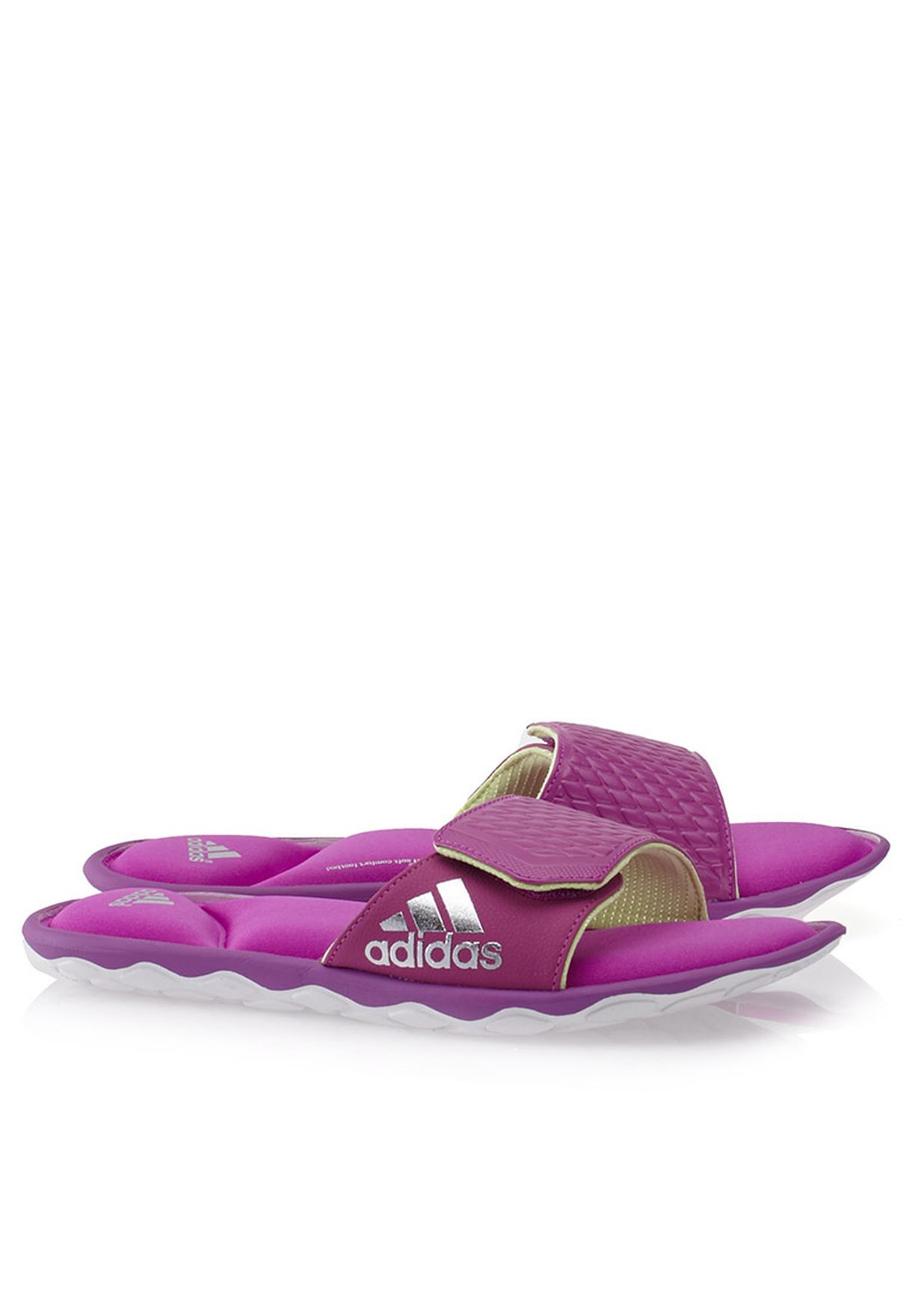 Buy adidas purple Anyanda Flex Slide 