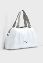 Buy Puma White En Pointe Duffle Bag for 