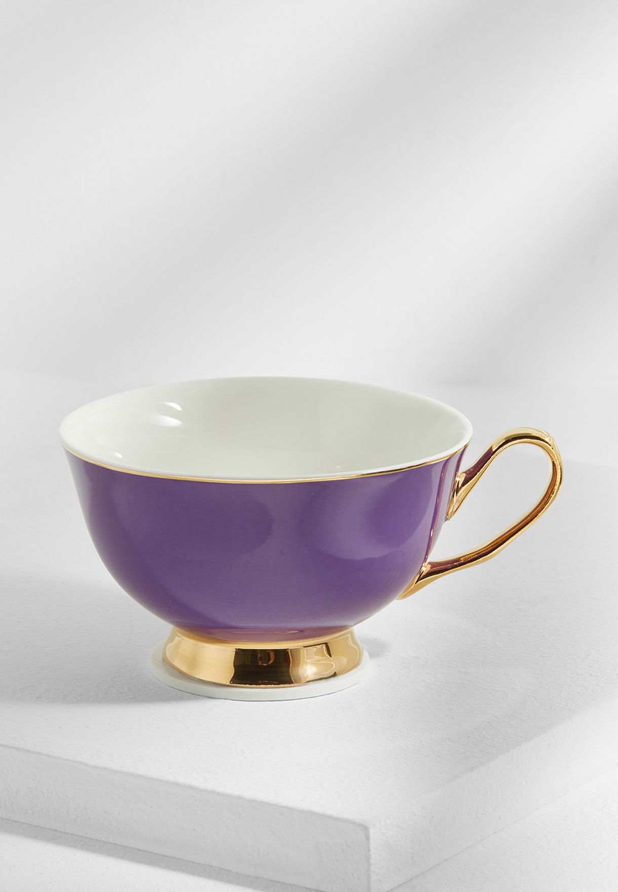 Teacup and Saucer Perfect Purple 