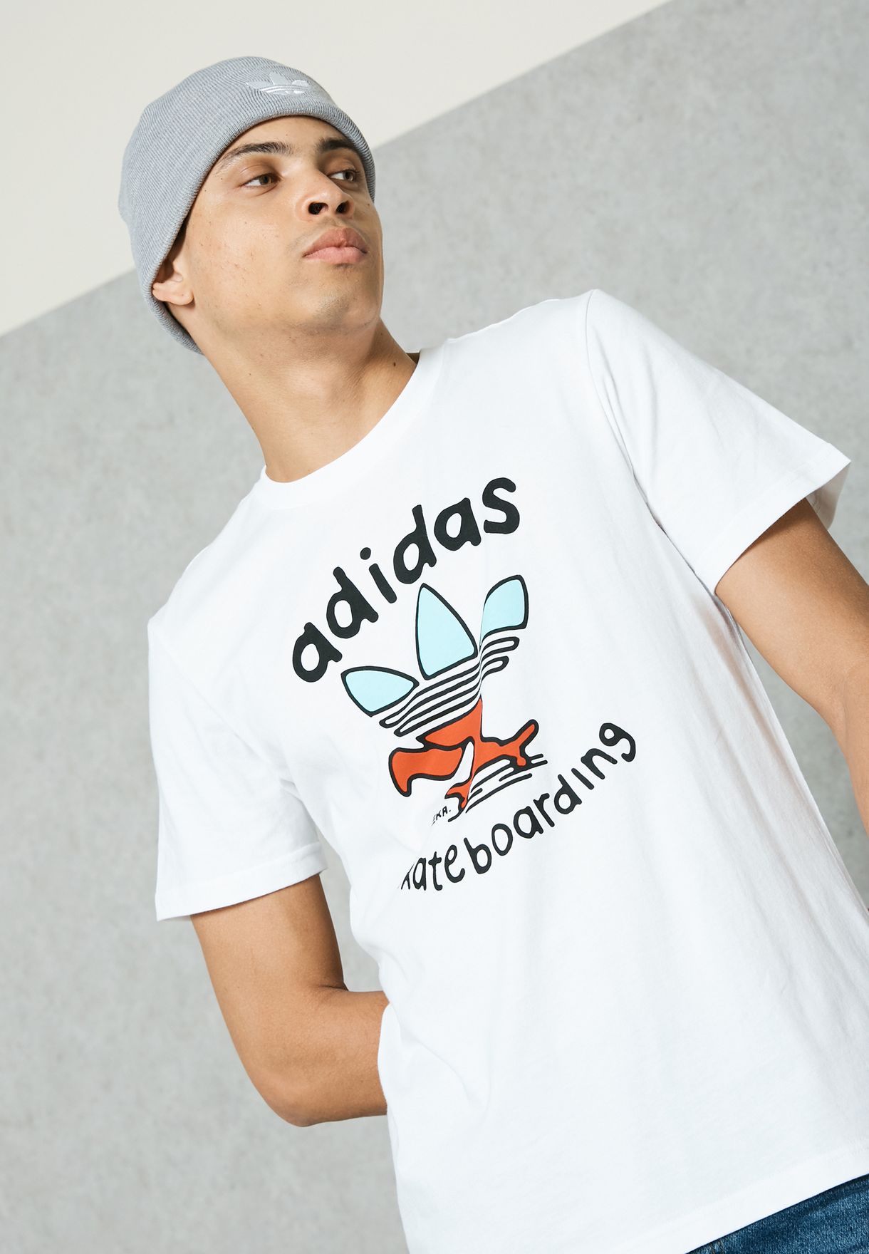 adidas skateboarding t shirt