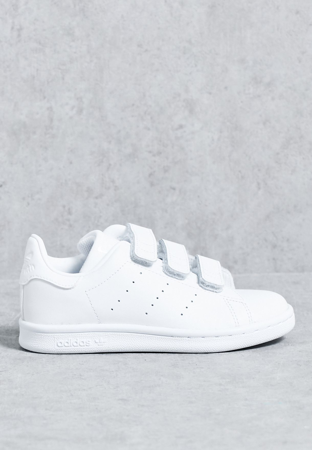 all white stan smith kids