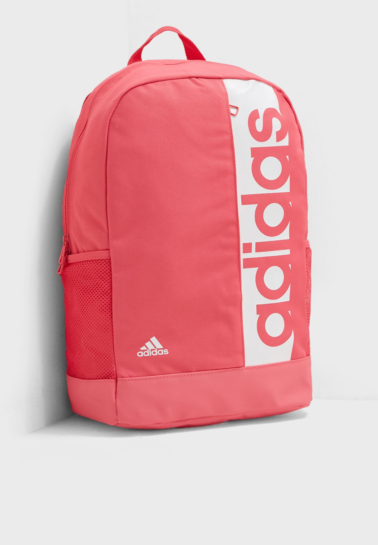 adidas linear backpack pink