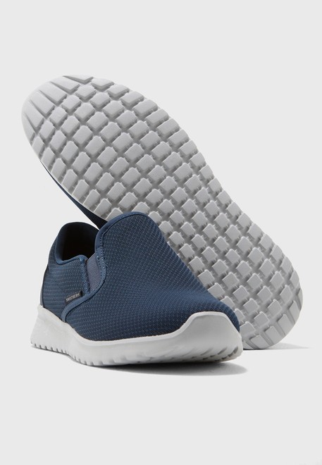 Buy Skechers navy Mesh Slip On for Men 