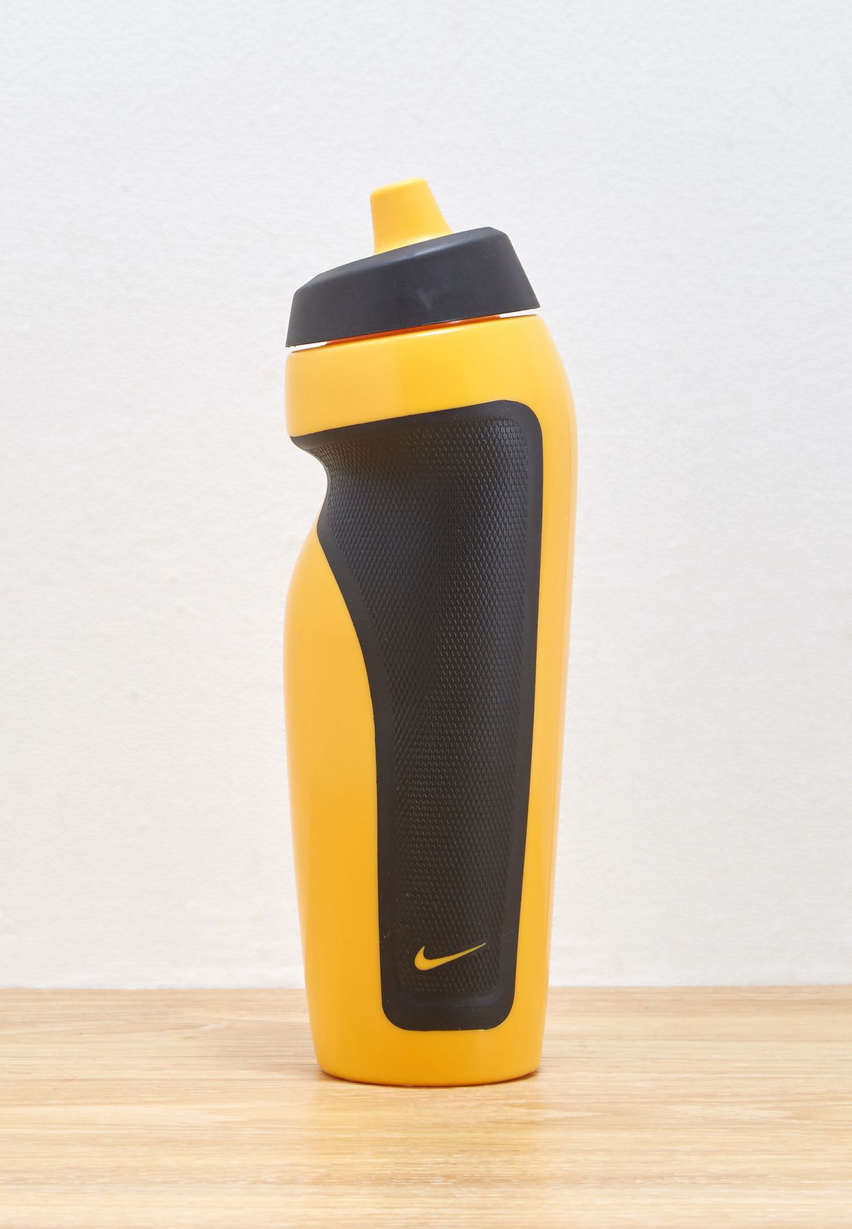 yellow nike bottle
