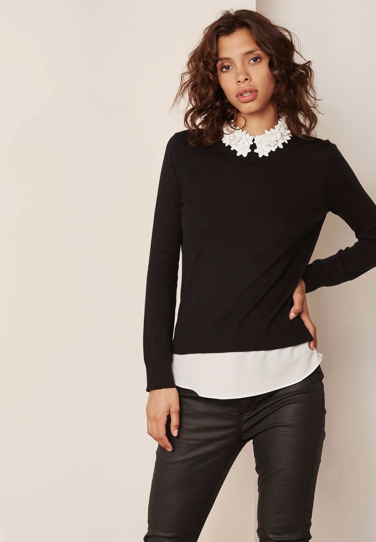 ted baker layered sweater