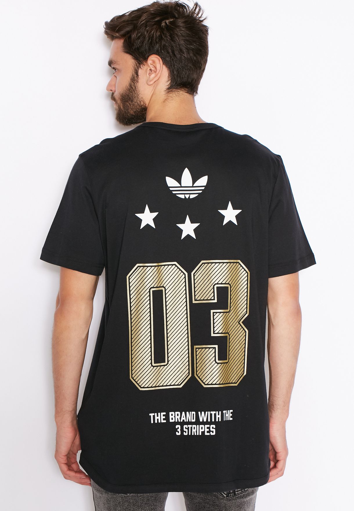 Buy adidas Originals black 03 Star T-Shirt for Men in MENA, Worldwide |  AJ7166