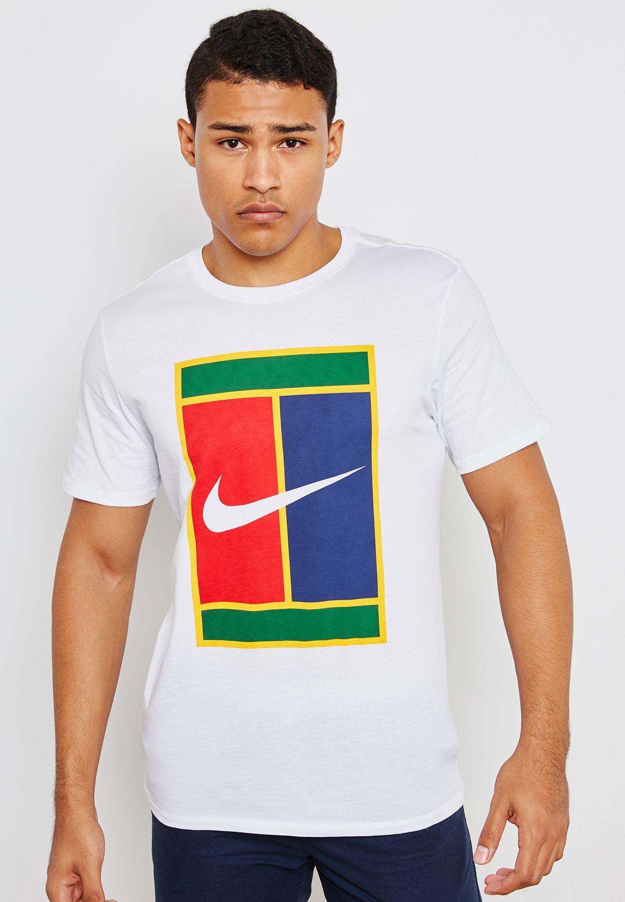 nike heritage logo t shirt