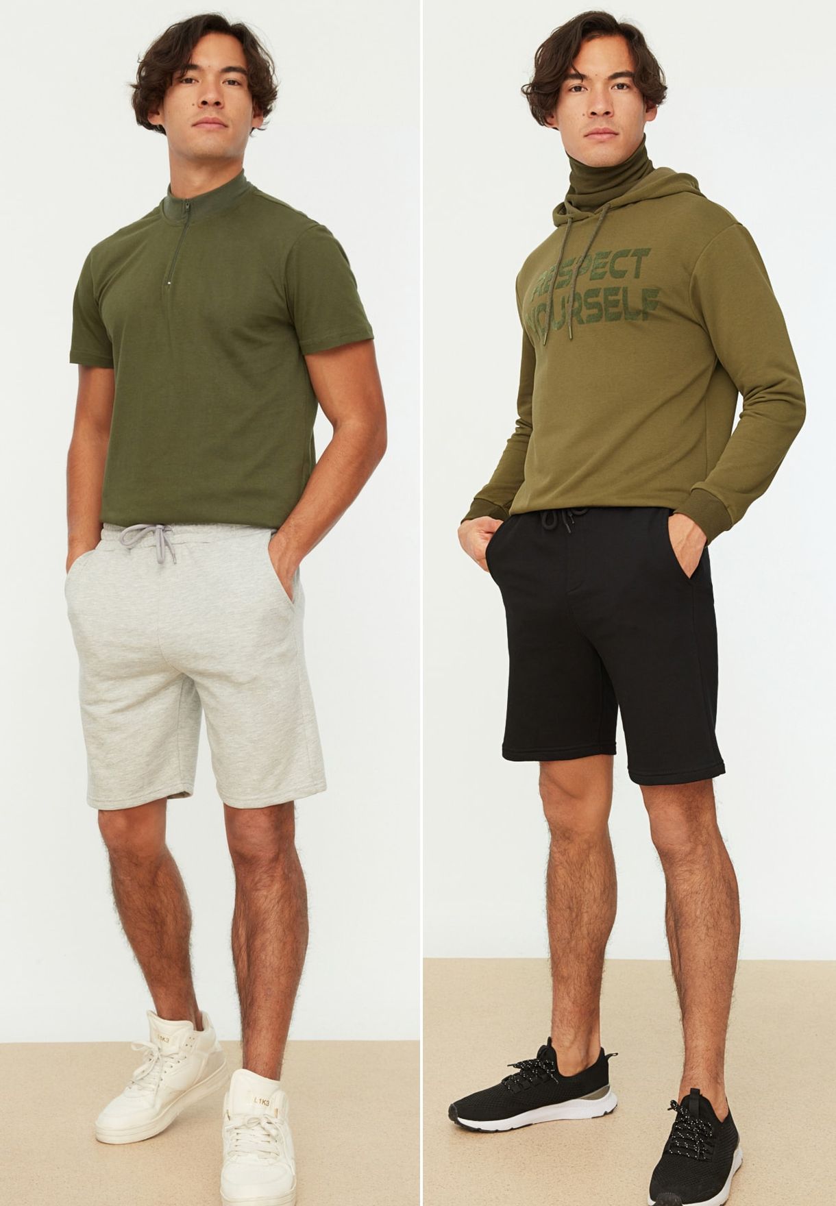 2 Pack Assorted Shorts