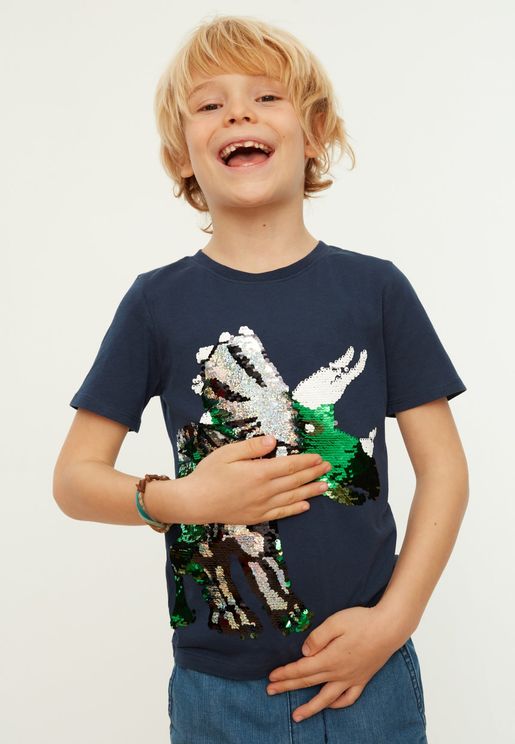 Kids Embroidered T-Shirt