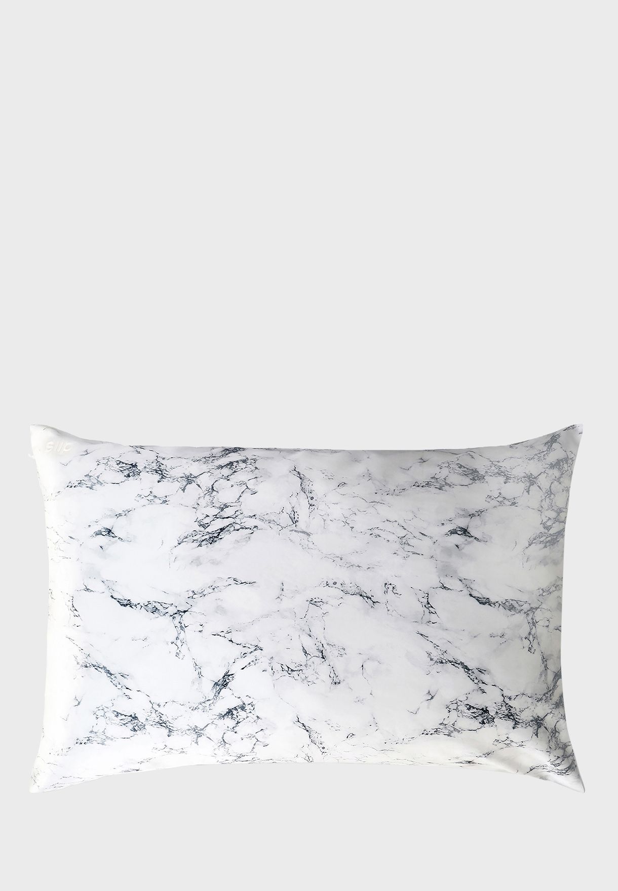 Queen Size Silk Pillow Case - Marble