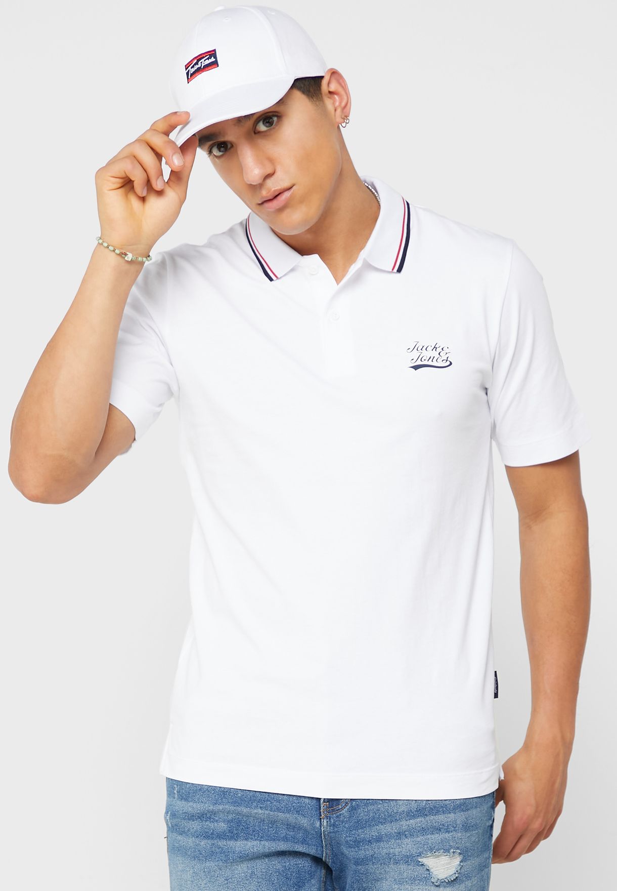 Logo Print Polo