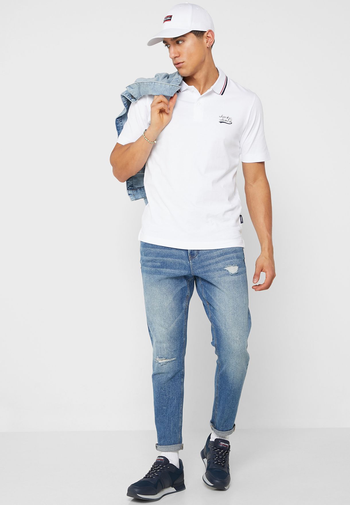 Logo Print Polo