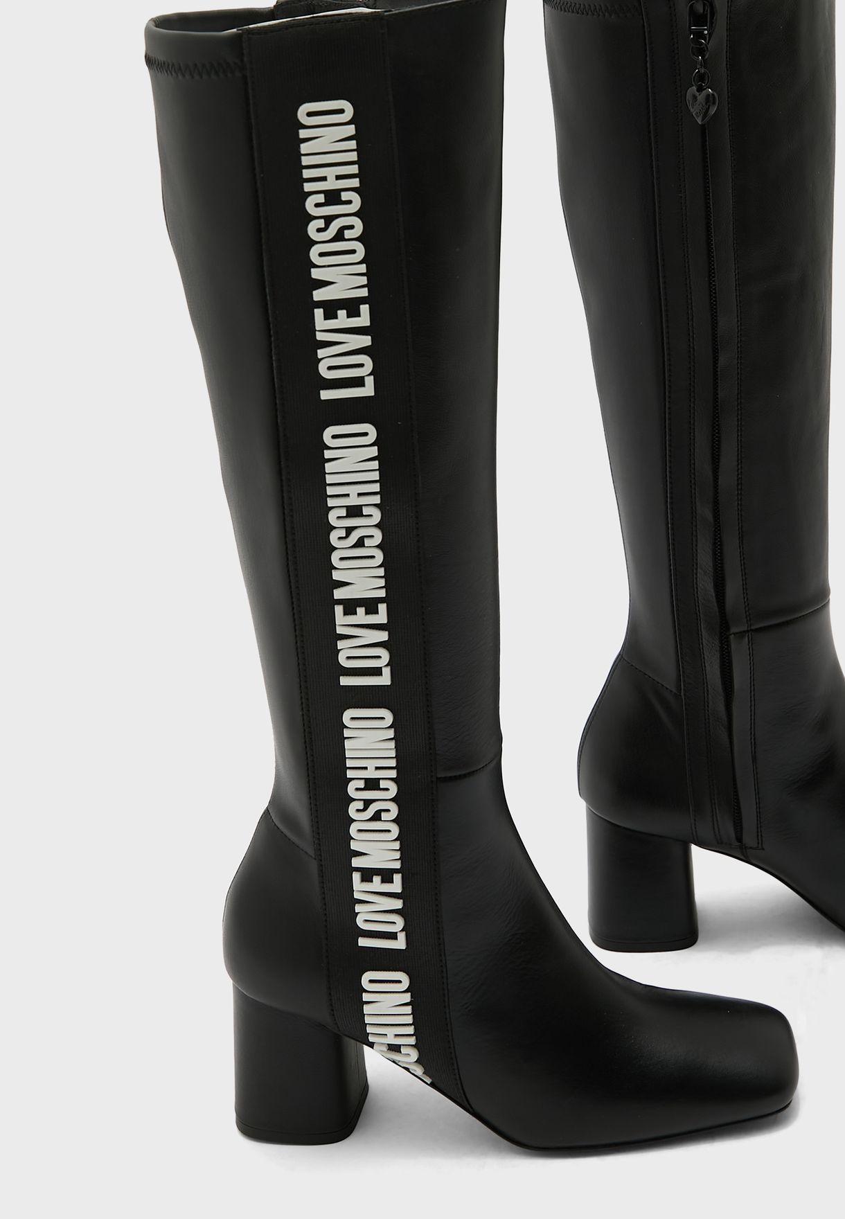 love moschino over the knee boots