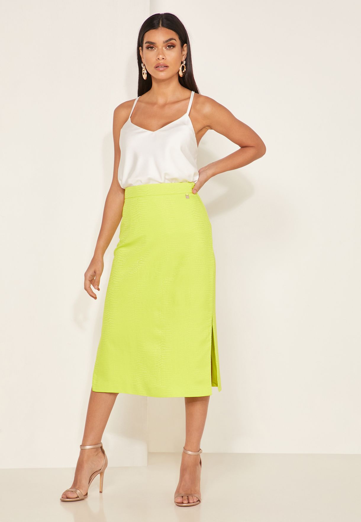 ted baker green skirt