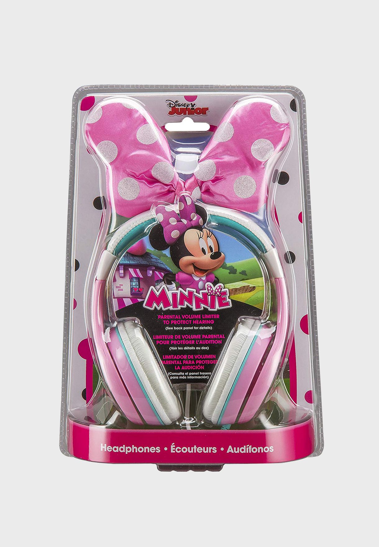 Disney Minnie Over Ear Headphones With Bow