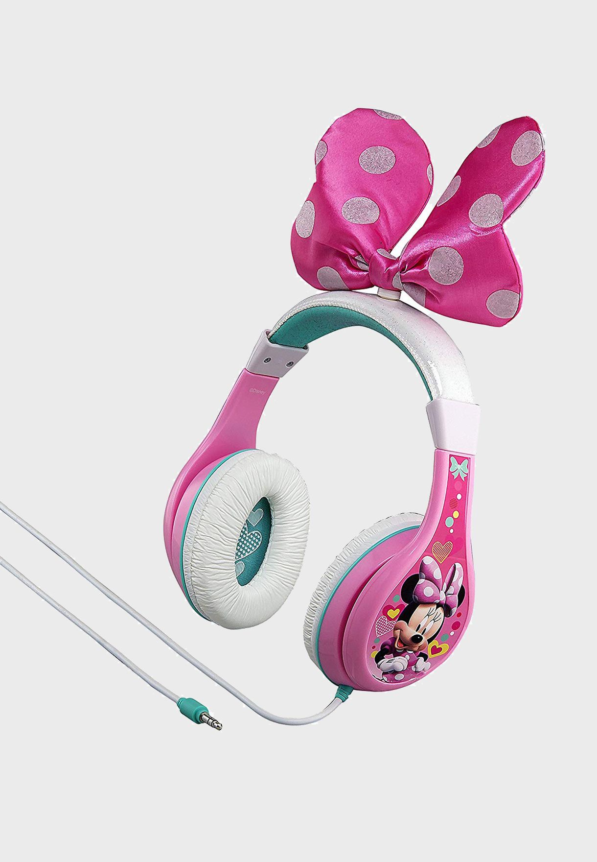 Disney Minnie Over Ear Headphones With Bow