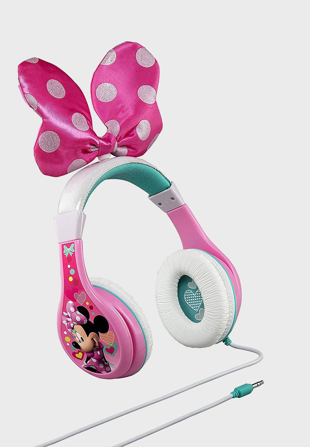 Disney Minnie Over Ear Headphones With Bow