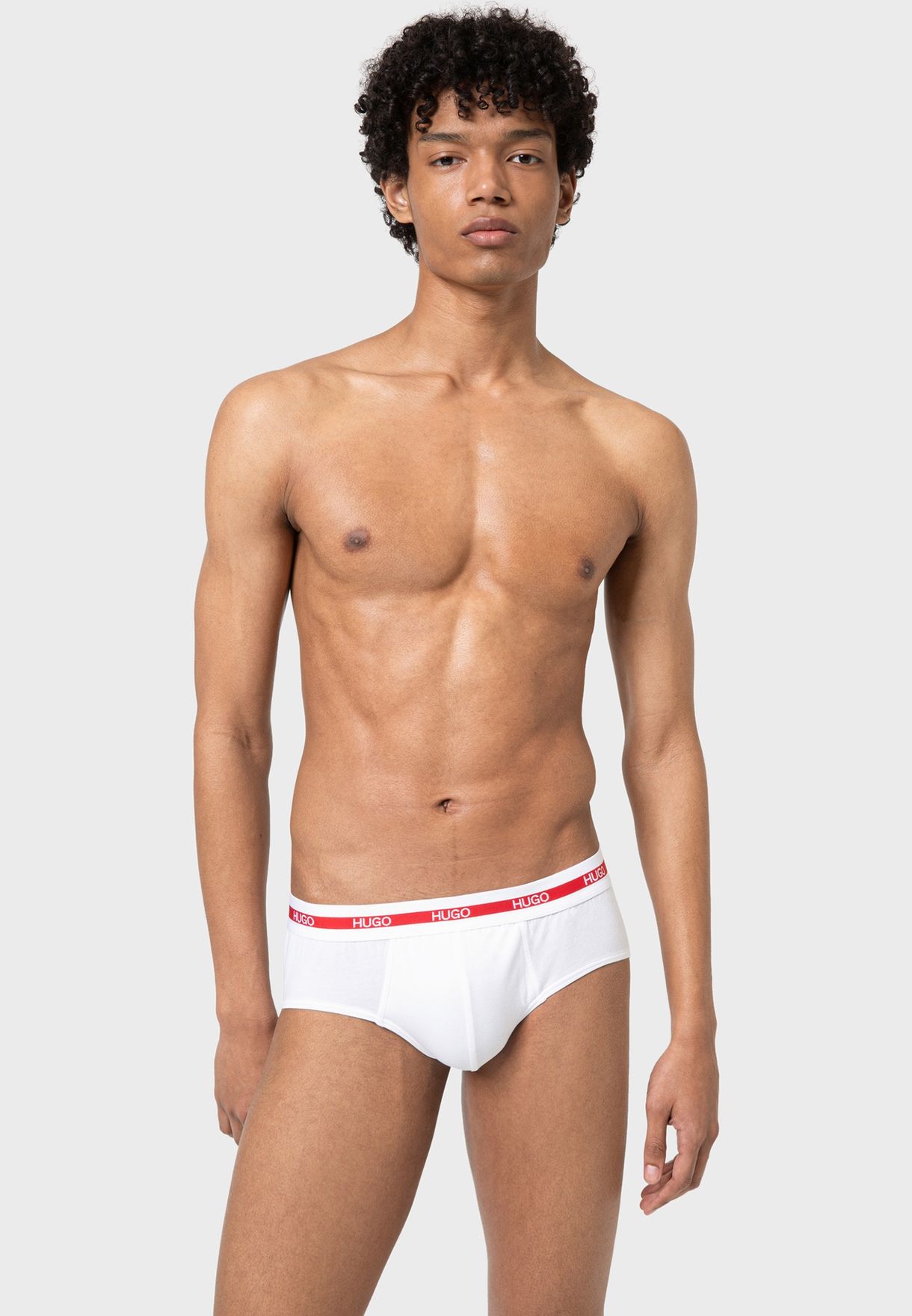 2 Pack Logo Band Assorted Briefs