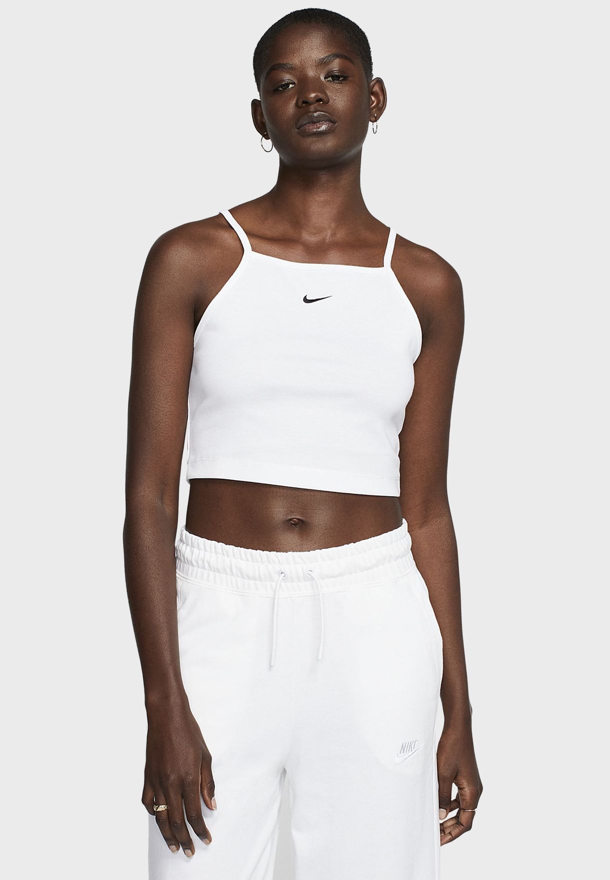 Buy Nike white NSW Essential Tank for 
