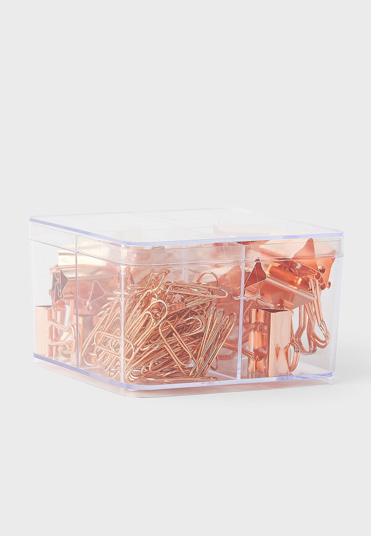 Rose Gold 'Hooked' Paperclips, Pins & Clips Set