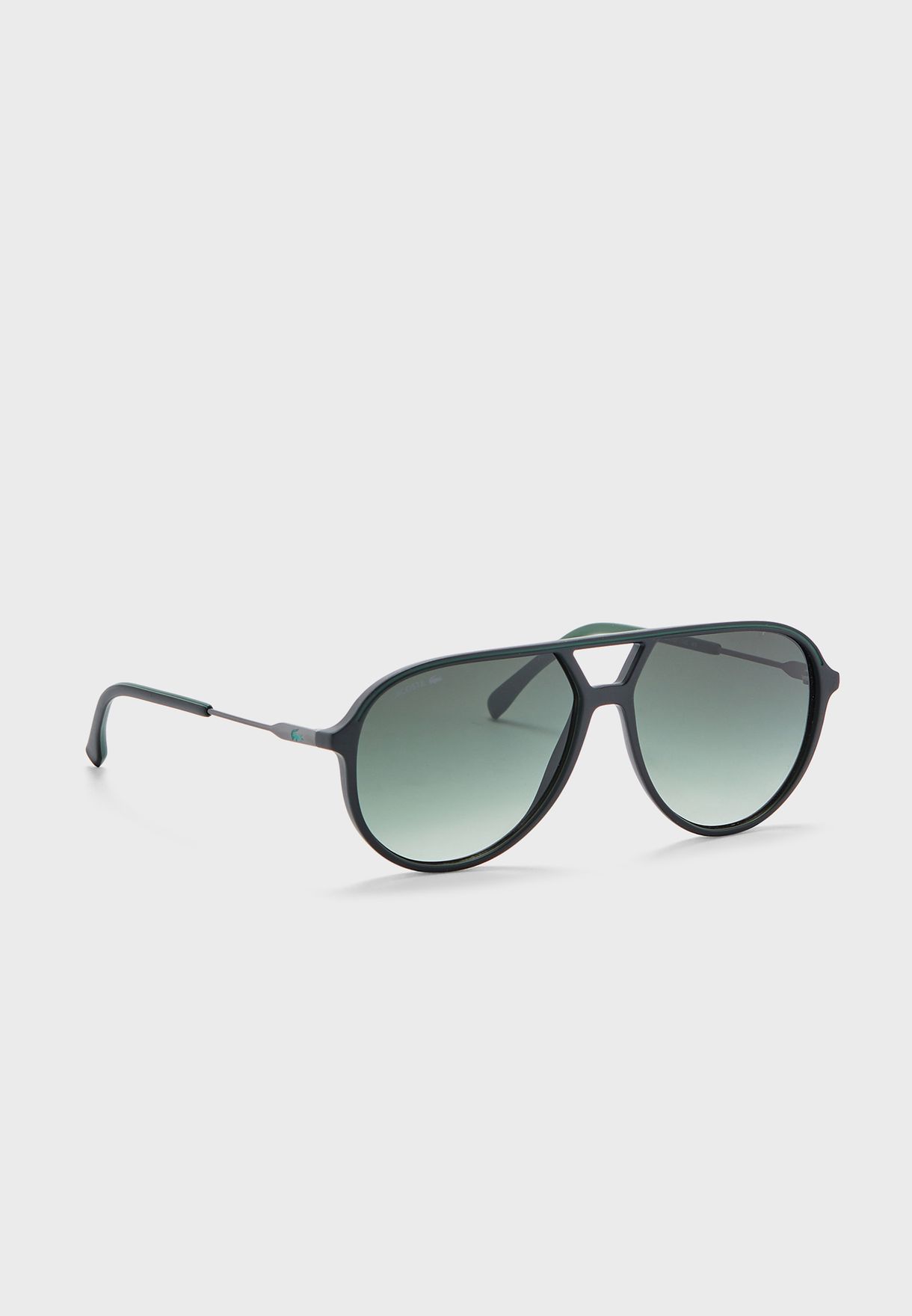lacoste black aviator sunglasses