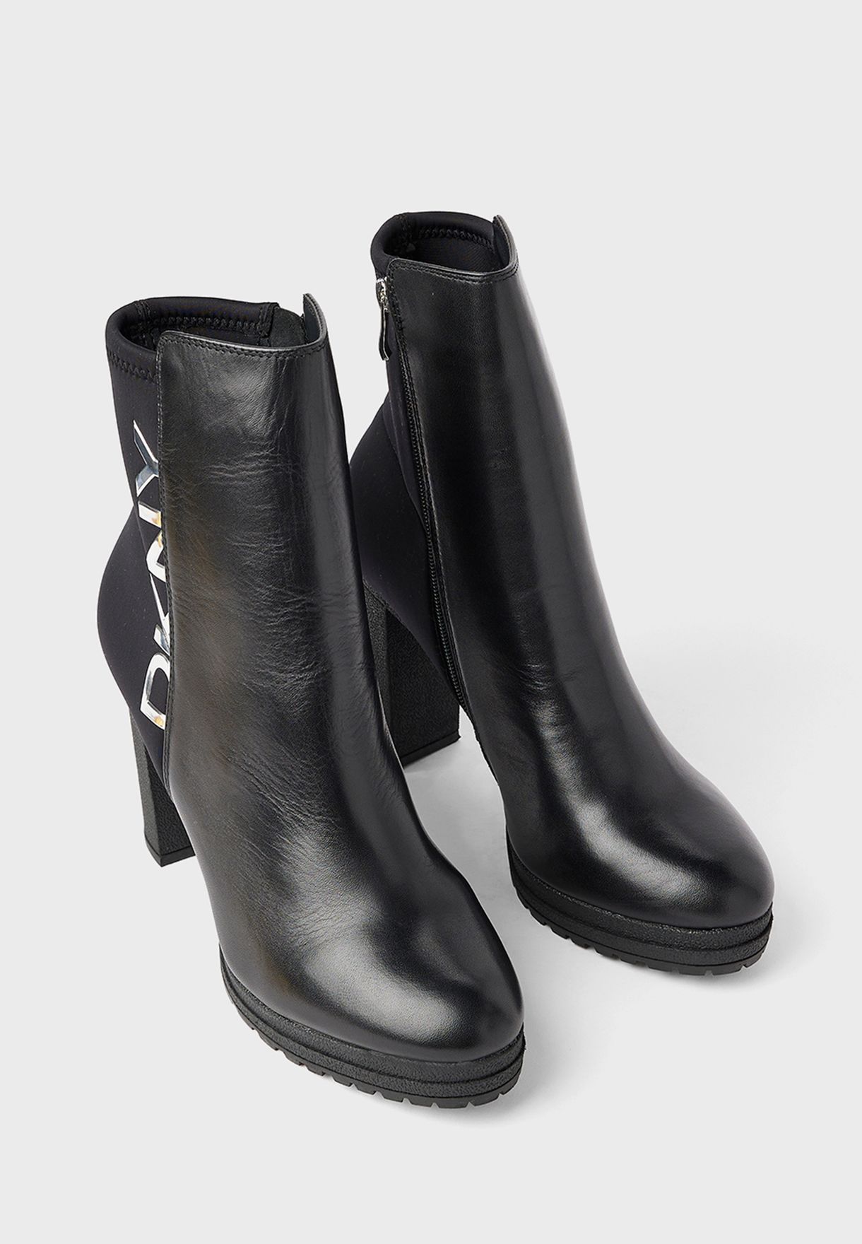 Tessi Logo Ankle Boots